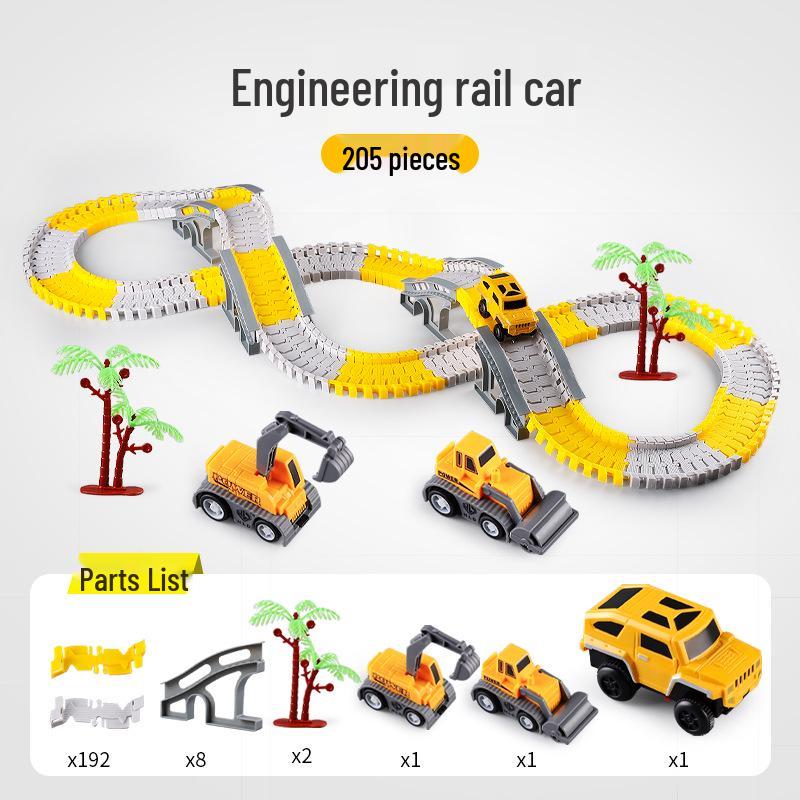 Electric Engineering Toy Car Assembly Set