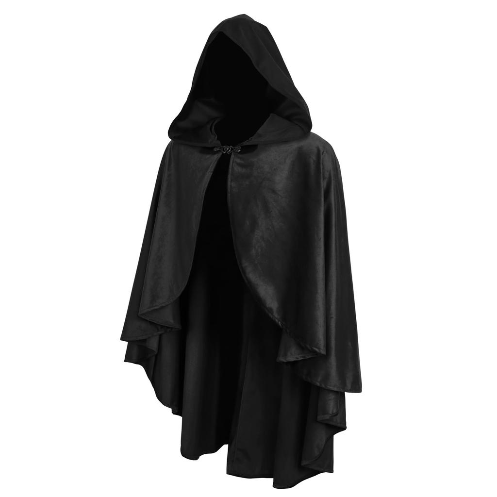 Cloak With Hood Short Hooded Cape For Adult Men And Women