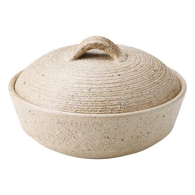 Marui Seito Iga-yaki Hechimon Small Pot, White Birch, MR-3-3524, 280ml
