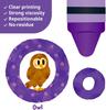 Animal Alphabet Numbers Decals Stickers For Kids Room Decor Peel And Stick Removable Educational Abc Letters