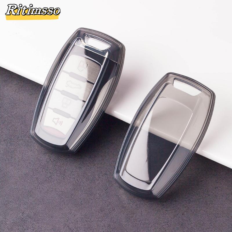 Transparent Tpu Key Case For Haval Jolion  Dargo F7 Jolyon H6 F7X Great Wall Gwm Poer F5 Cannon Key Cover Car Accessories