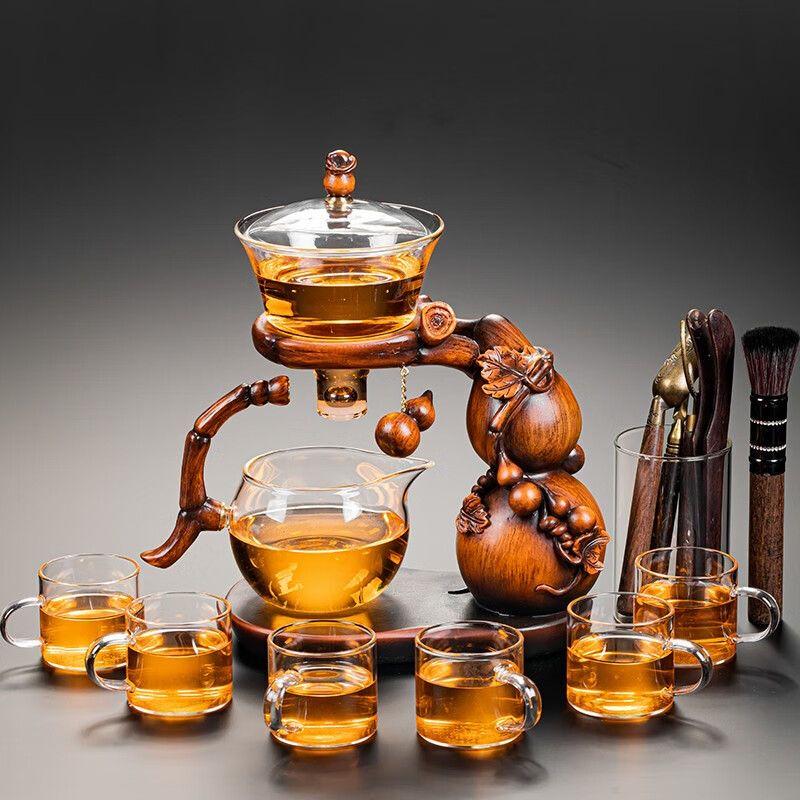 

Magnetic Gourd Glass Kung Fu Tea Set