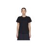 Y-3 Simple Solid Color Round Neck Short Sleeve T-Shirt Women Tops JX2290