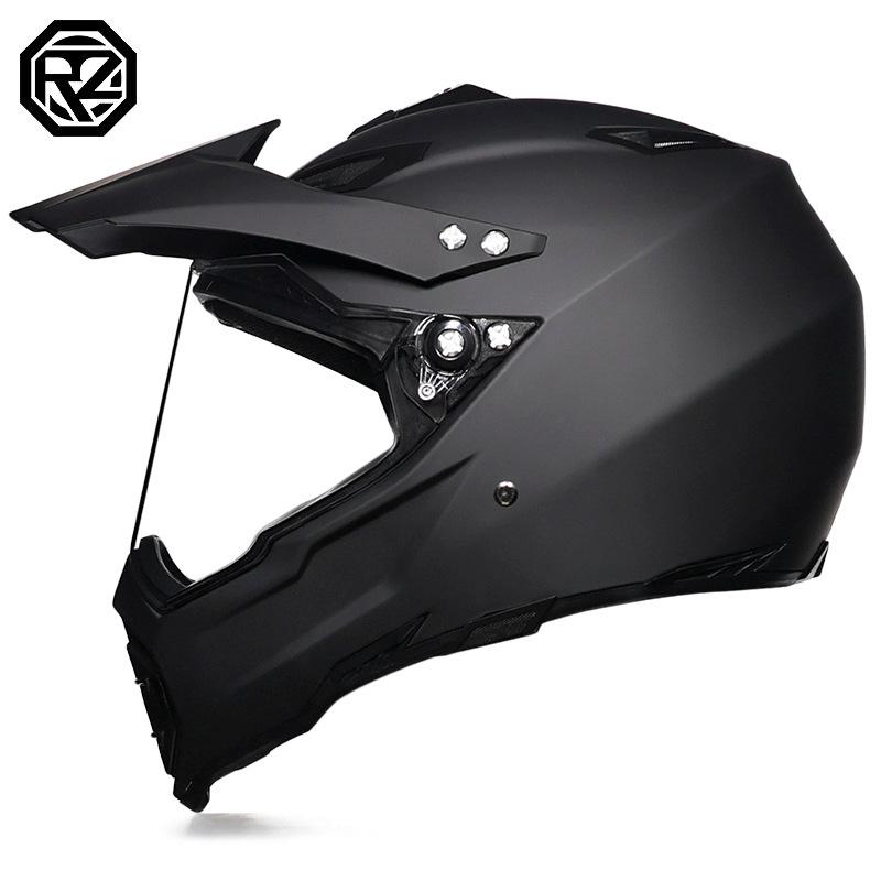 

Off-road helmet, motorcycle racing helmet, dual-purpose helmet for road and off-road, all-season rally helmet for men and women, full-face helmet Orz M