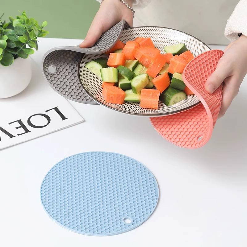 Silicone Heat-Resistant Insulation Coaster and Table Mat