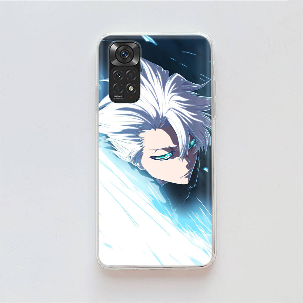 DT26 Bleach Hülle für Samsung A04 A14 A23 A34 A54 M23 M33 M52 M53 Realme 10 9 C30S C35 C55 VIVO Y02S Y21 Y33S Y51 X80 Pro Klare Hülle