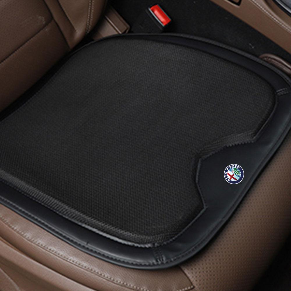Universelle Autositzbezüge für alle Jahreszeiten, rutschfest, weich, bequem für Alfa Romeo 159 156 164 166 Stelvio Giulietta MiTo Giulia