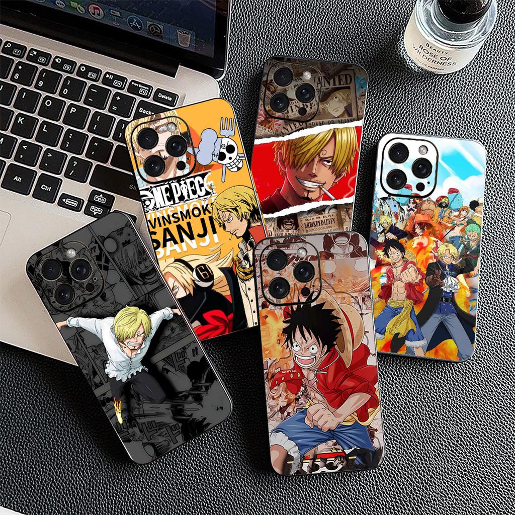 Cover for Apple iPhone 17 16 14 15 Plus Pro Max 16E ProMax + 15Plus 15+ 16+ Phone Case Sanji Roronoa Zoro One Luffy Pieces