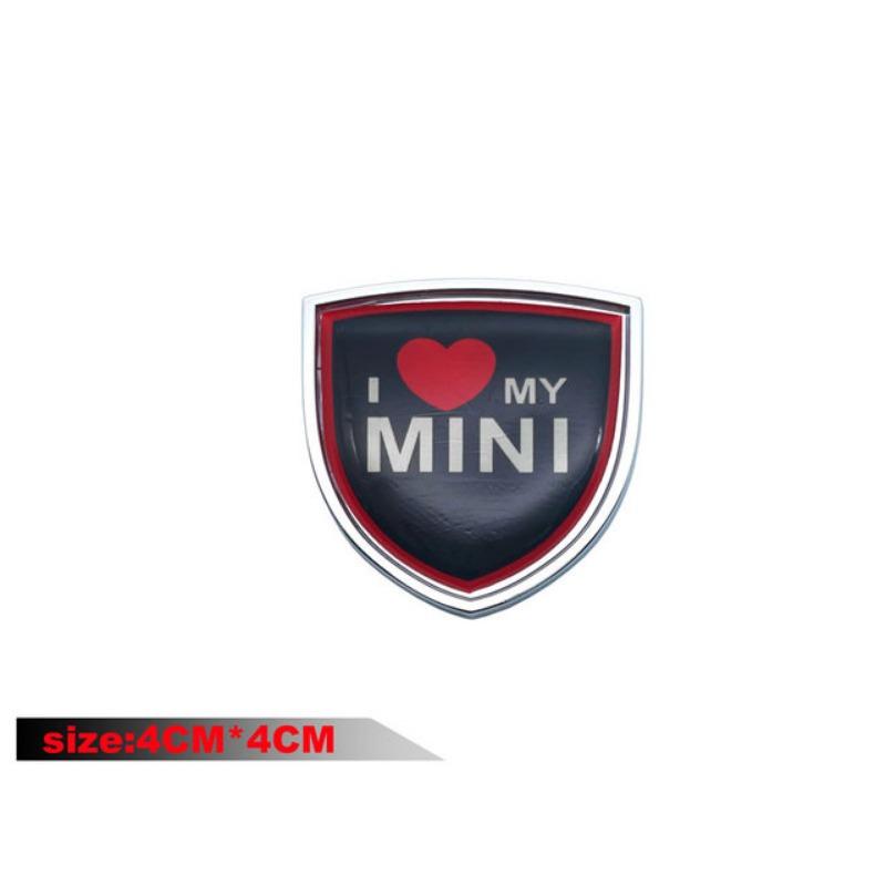 Personality Style Metal Car Sticker Body Badge Door Trim Decal For Mini R56 F55 F56 R57 R58 R60 Clubman Countryman Cooper ONE S