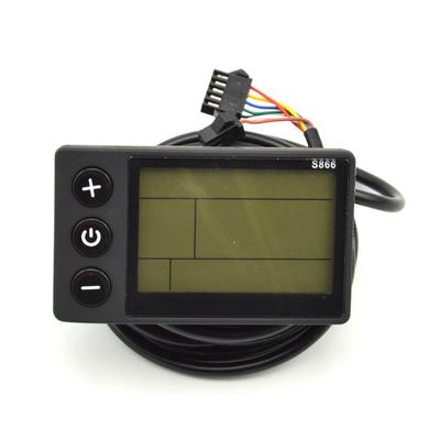 E-Bike Controller 24V~36V 350W Bürstenloser E-Bike Controller mit LCD-Display Fahrräder Roller Controller