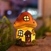 Solar Light Mushroom House Modeling Light Outdoor Garden Waterproof Garden Light Lawn Luminescent Decoration Home Decor  Angel