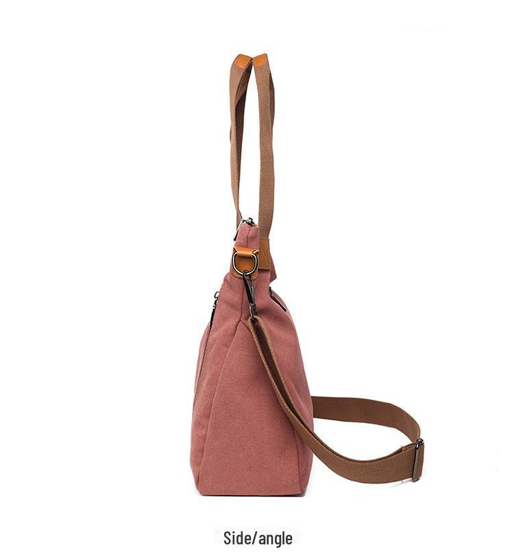 Damen Canvas Tote & Umhänge-Messenger-Taschen mit großem Fassungsvermögen