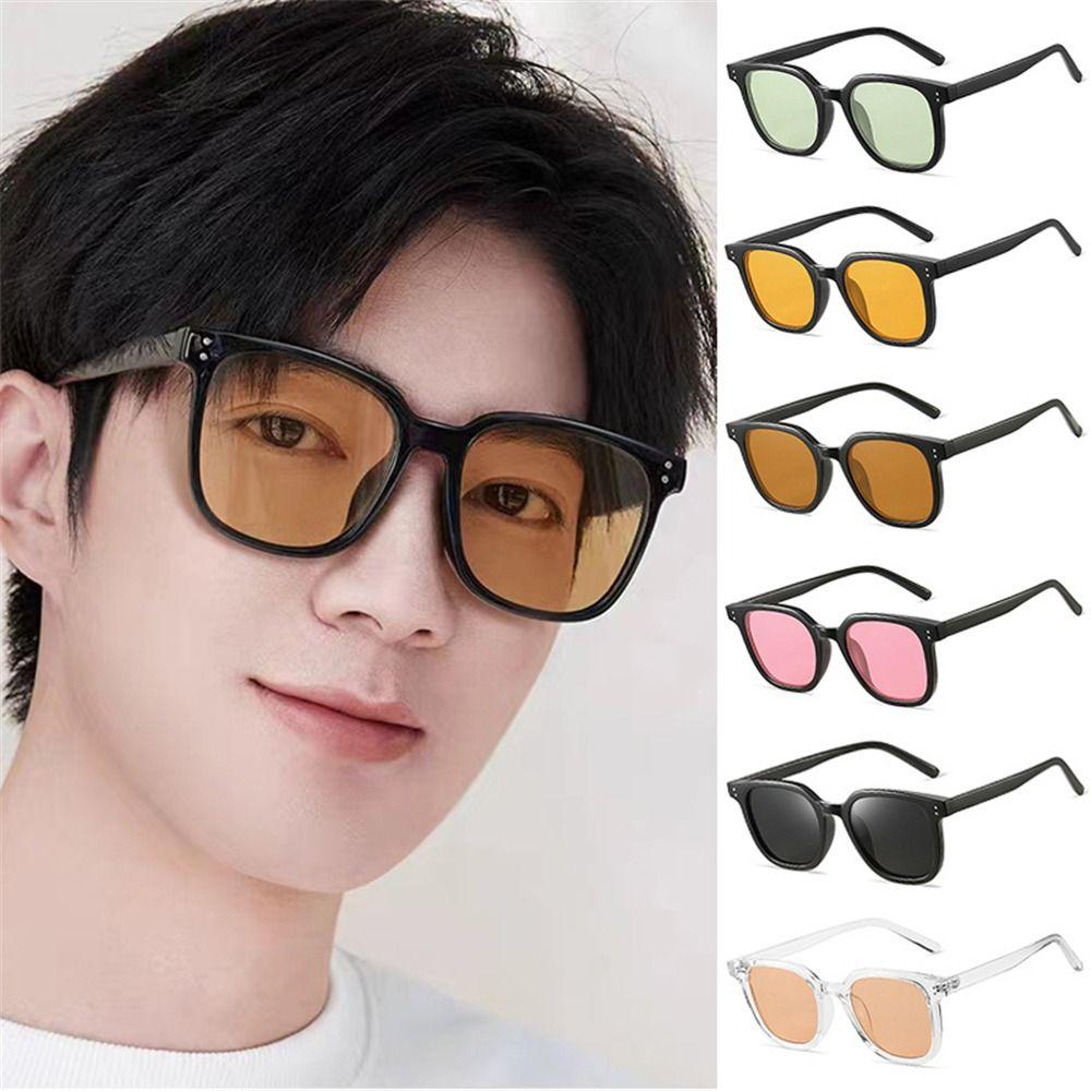Women's Fashion Sunglasses Retro Sun Glasses Female Ins Popular Black Vintage Square Eyewear