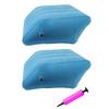 1pcs Inflatable Elevation Wedge Memory Foam Leg Foot Raiser Pillow Support Cushion Massage Support Body Pillow for pregnant