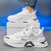 Herrenschuhe Herbst 2024 neu Mesh Drehverschluss Jugend Sport Freizeit Laufen Erhöhend Rutschfest Papa Trendschuhe