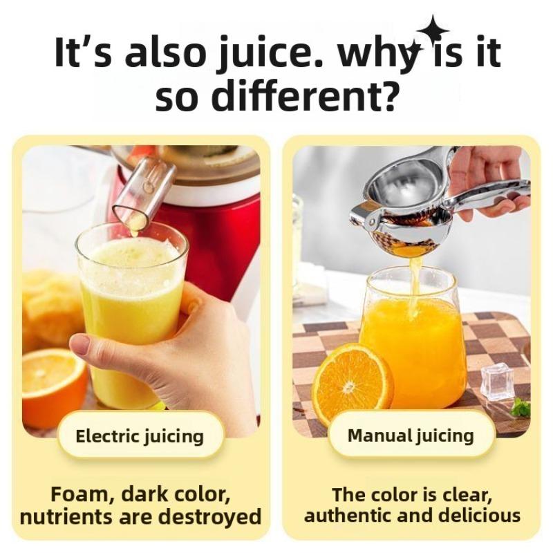 Stainless Steel Hand Juicer, Lemon Press Orange Household Juicer, Juicer, Hand Press Orange Juicer