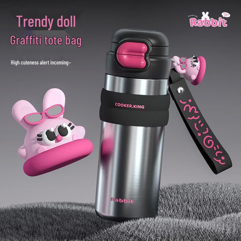COOKER KING CC Rabbit Double-Drink Thermos