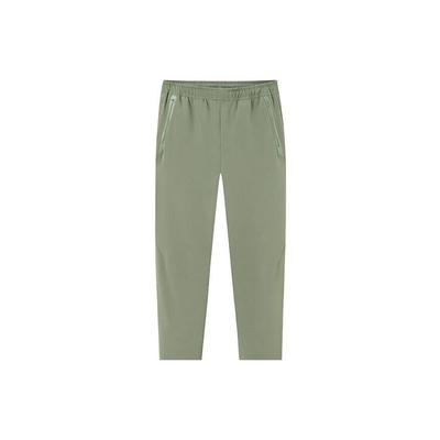 Champion Outdoor Series Solid Color Mid Waist Straight Casual Pants Men Bottoms Olive-Green 152340501-3