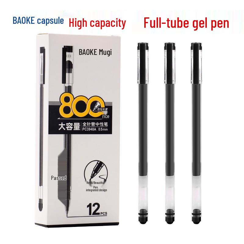 Bao Ke 3948A Quick-Drying 0.5mm Signature Pen with Large Capacity