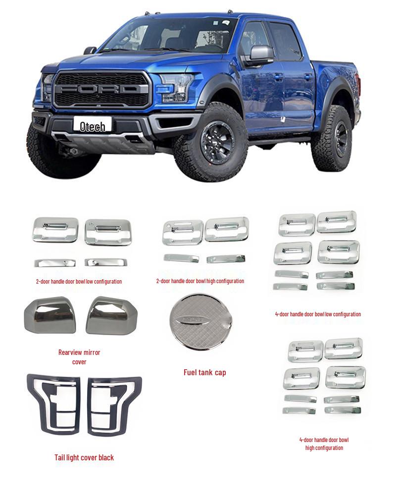 Raptor F-150 Rearview Mirror Cover (2016-2018)