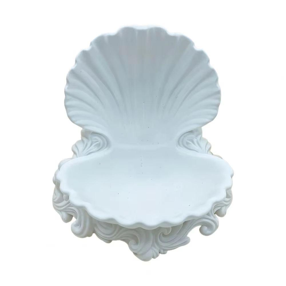 Ocean Wave Base Shell Jewelry Tray Pearlescent Jewelry Holder Gift Key Serving Plate Home Decor