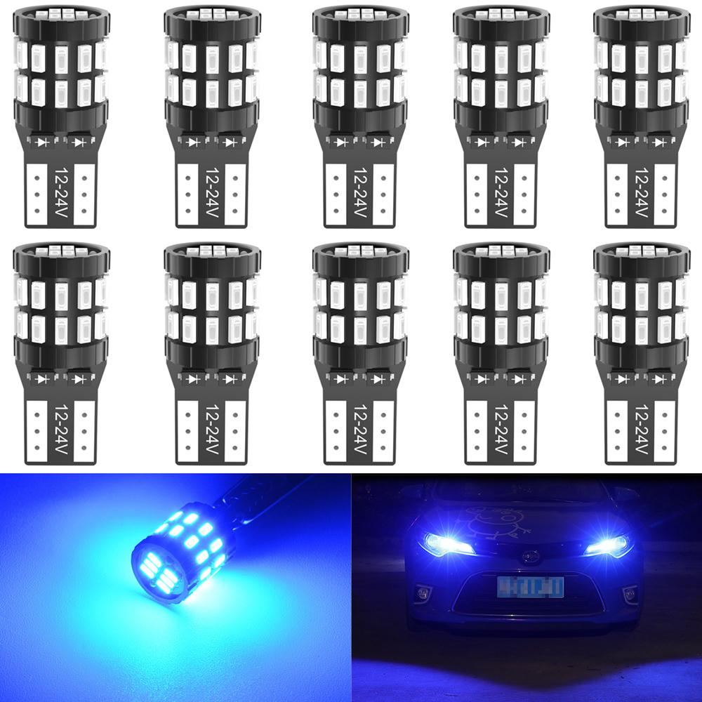 10pcs T10 W5W Car Led Canbus Light Bulbs For Kia Rio 3 4 Sportage R Ceed K2 K5 KX5 K3 Interior Reading Parking Lights No Error