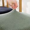 Stretch Chair Seat Covers Chairs Removable Washable Anti-Dust Upholstered Dining Room Seats Protector Cushion Slipcovers&