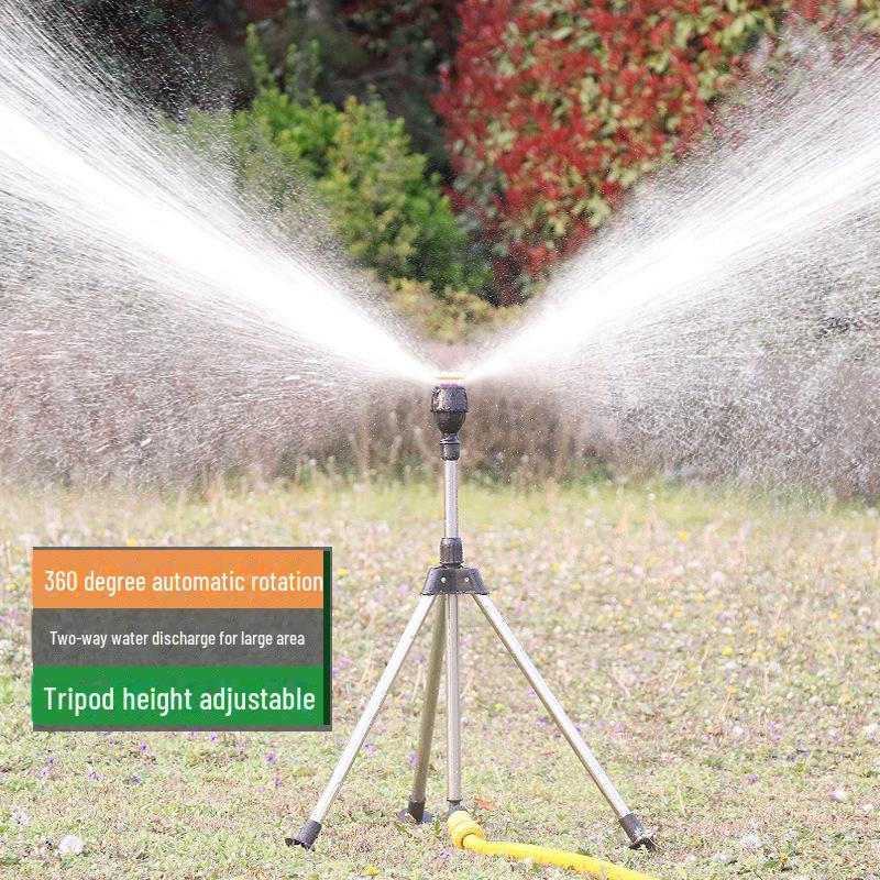 Teleskopischer Automatischer Rotierender Rasen- und Gartenbewässerungsregner