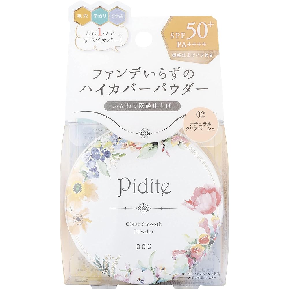 Pidit Clear Smooth Powder Natural Clear Beige 22g