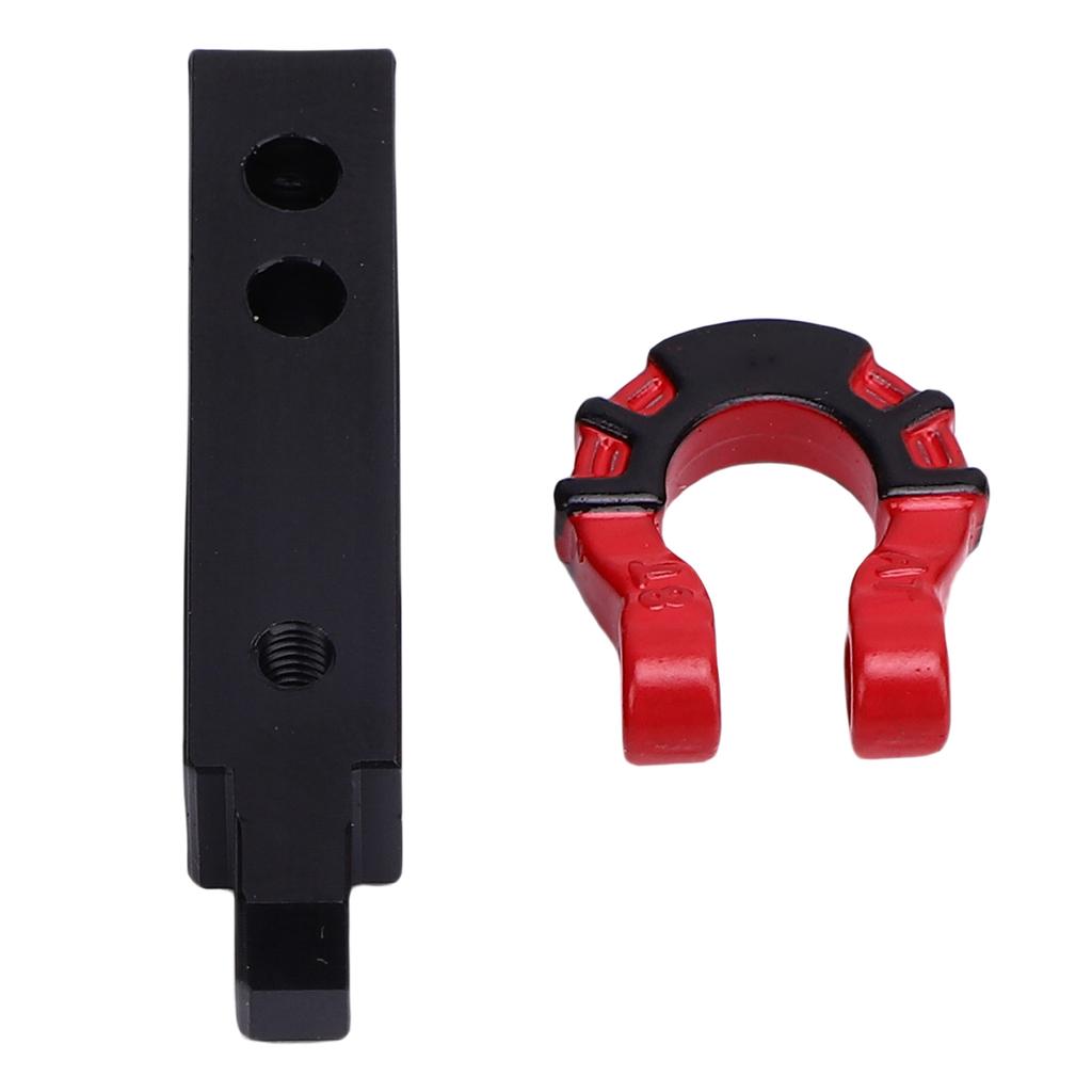 RC Car Trailer Hook Fit for 4107 MK07 Multifunctional High Strength Alloy 1 8 1 10 RC Car Model Tow Hitch Black with