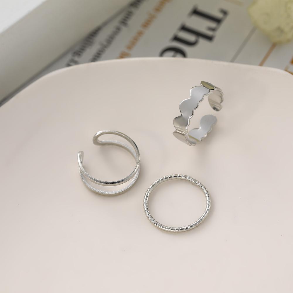 2023 frauen Freundin Passenden Mode Temperament Geometrie frauen Zubehör Koreanische Version Ring