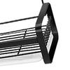 Kitchen Sink Sponge Holder, Dishcloth with Drain Tray ,Stainless Bracket Organizer Rack
