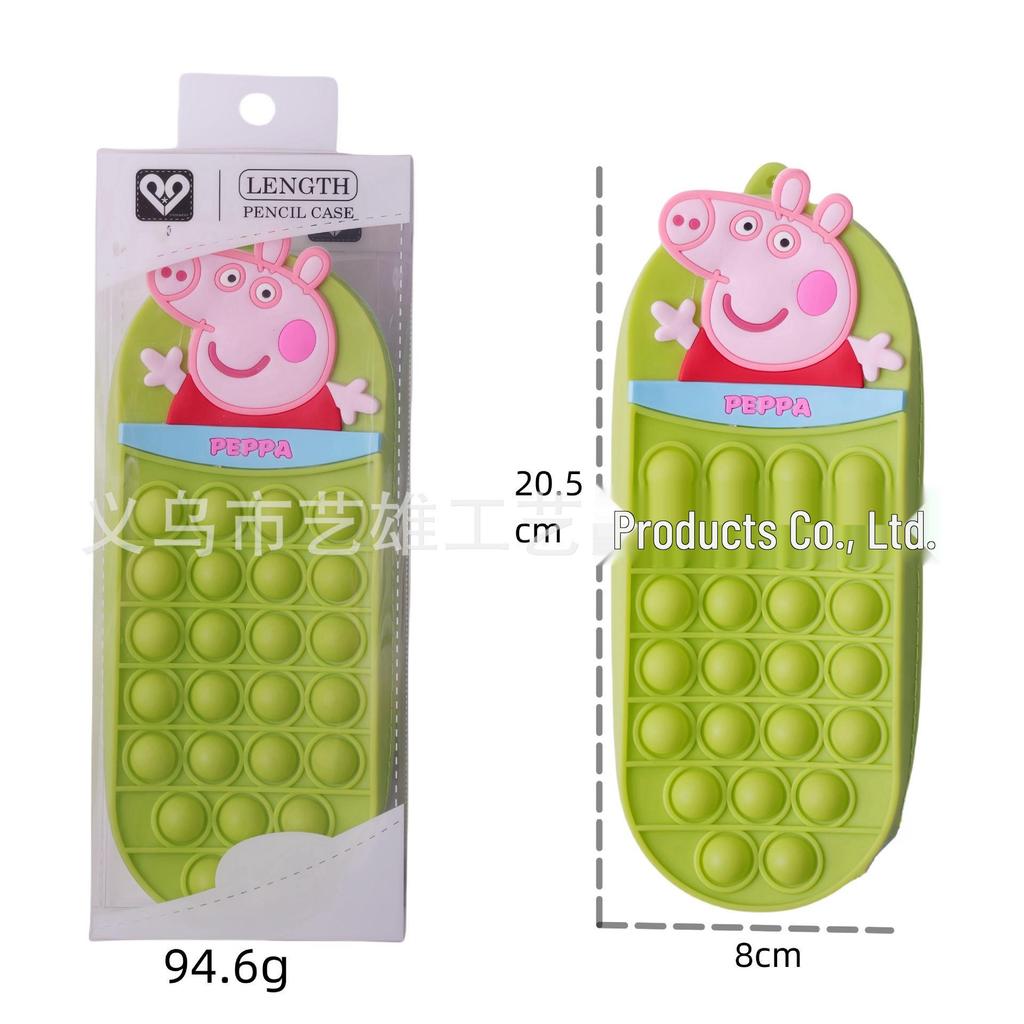 Creative Large Capacity Waterproof Silicone Pencil Case and Stationery Organizer