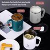 500ml Stainless Steel Coffee Cup Vacuum Insulated Coffee Cup With Handle Heat-resistant Drinkware Double Layers Milk Cup Mug