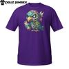 Zombie Pirate Parrot Shirt – Undead Bird With Treasure Map Halloween Tee