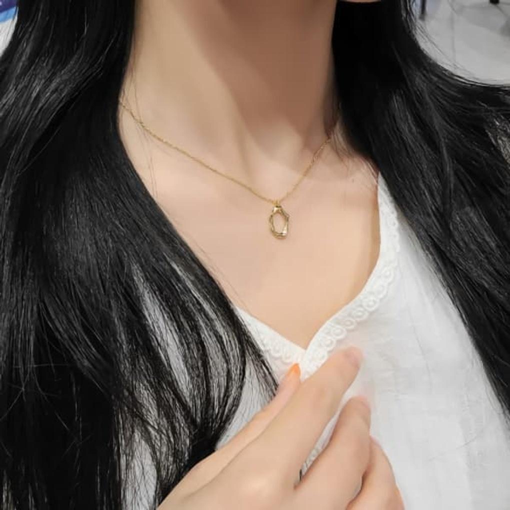 

Women s 925 Silver Antique Drum Oval Layered Necklace Silver