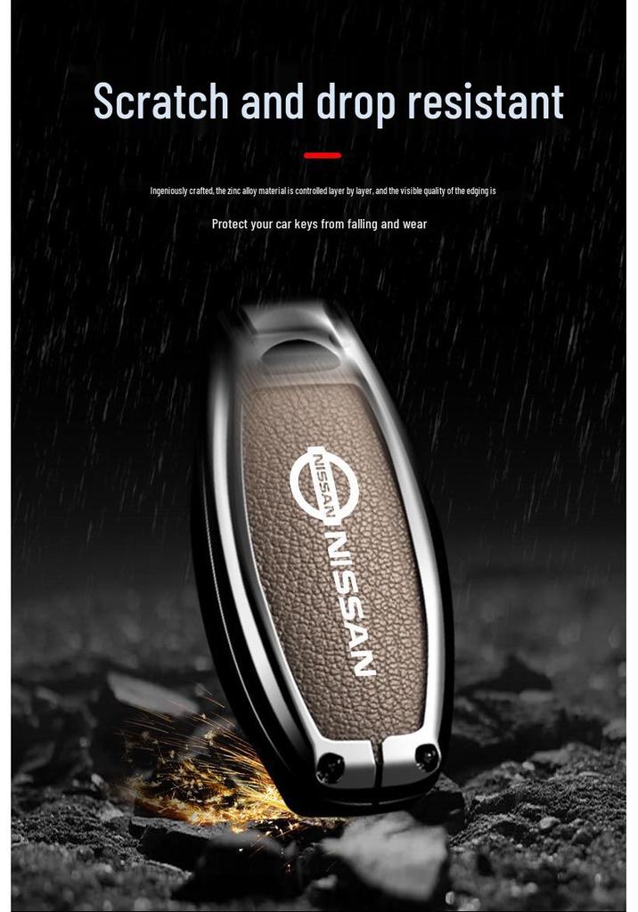 Nissan Key Case for 2021 Sylphy, Qashqai, Teana, Bluebird & Patrol - High-End Design