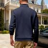 Men's Half Zip Hoodie Long Sleeve Casual Sweatshirt Top