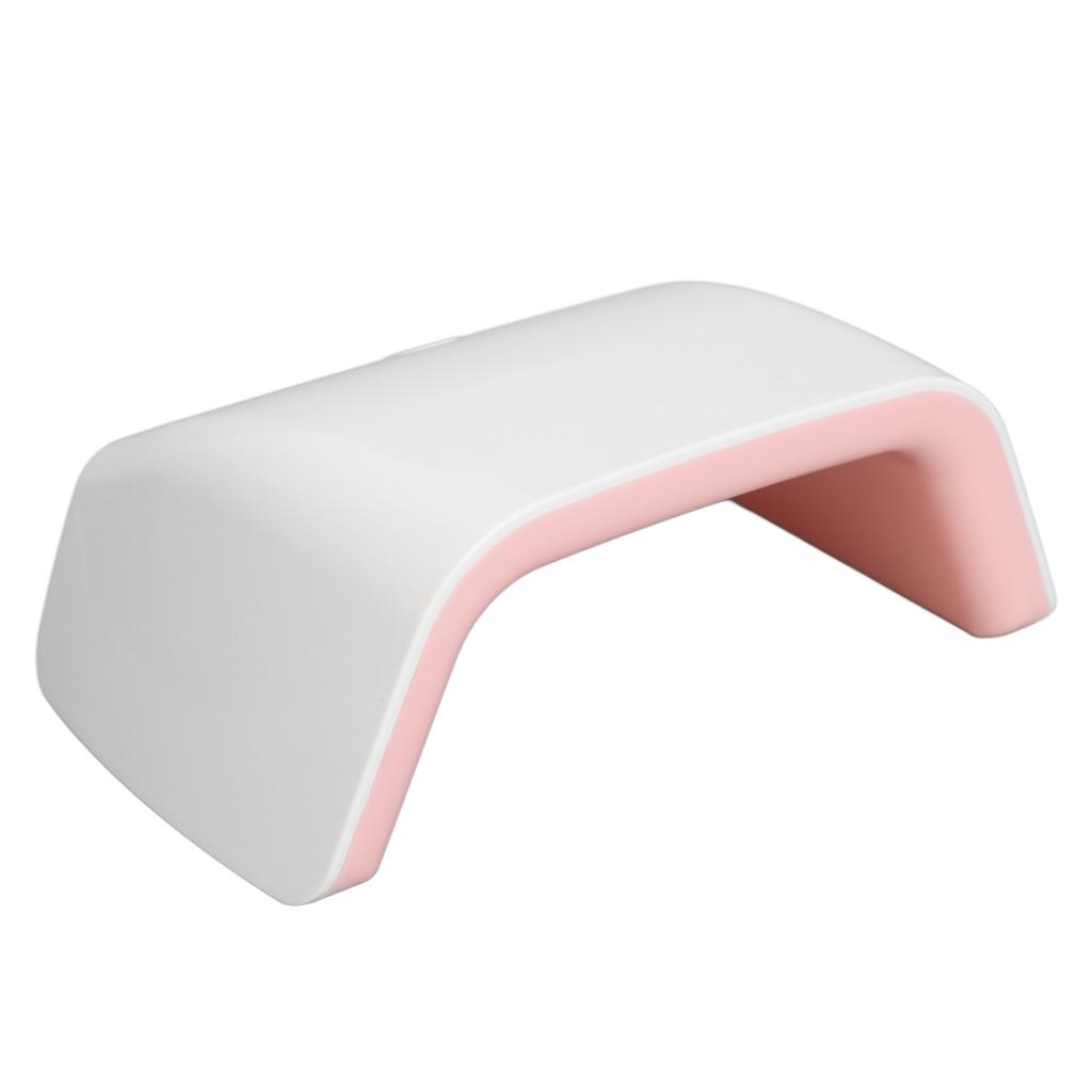 Nail Lamp 30W 15pcs Light Chips LED Manicure Light with USB Charging Cable for Salon Pink