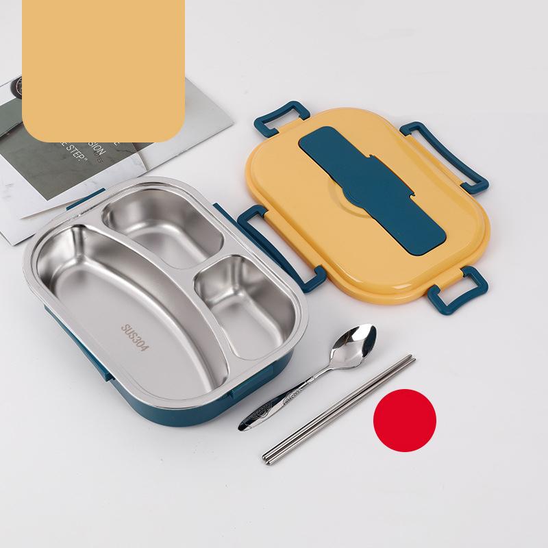 Food Storage Container Dinnerware Stainless Steel Lunch Bento Box Food Storage Student