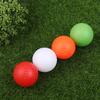 12Pcs/Pack Golf Hollow Balls Pe Toy Ball Home Golf Practice Ball Beginner Realistic Feel Flight Training Balls Children'S Toys