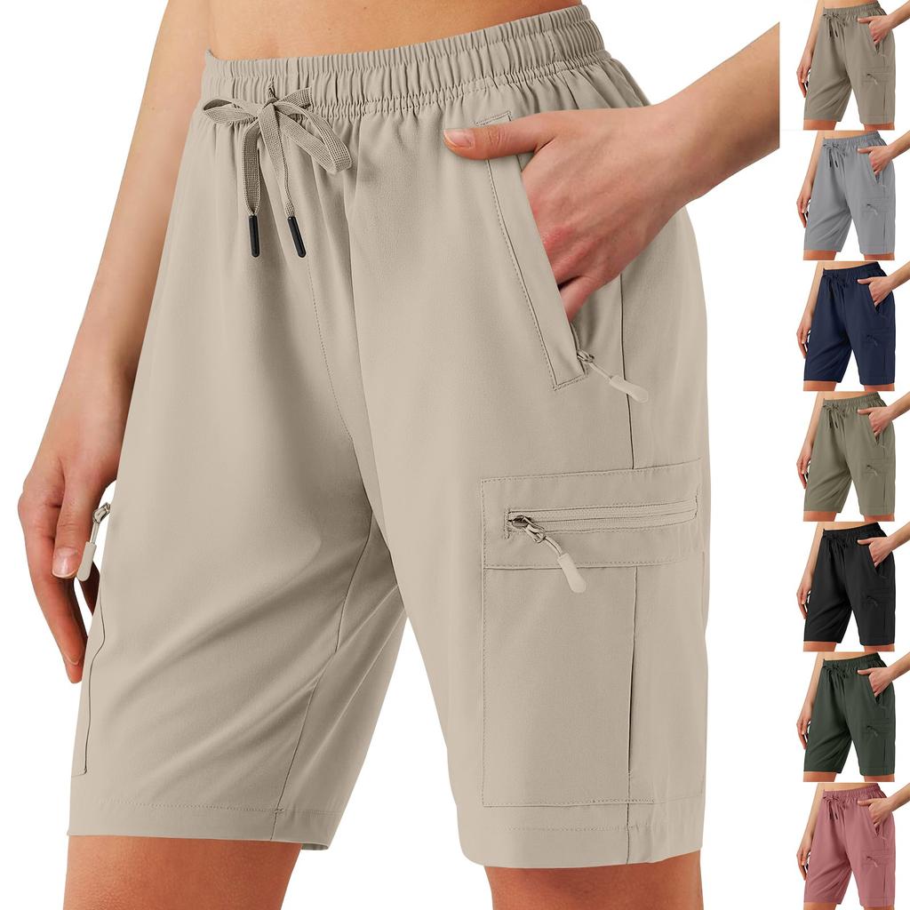 Women's Casual Hiking Shorts With Pockets