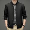 Clothes Men's Jacket Spring and Autumn New Stand-up Collar Jacket Young Casual Trench Coat Inner Wear