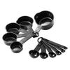 11Pcs Kitchen Measuring Cups Spoons Set with Scale Plastic Baking Measuring Tools for Flour Sugar Teaspoon Scoop Cooking Tools