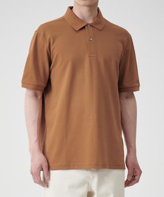 [Cooltandard] Pique Polo Shirt [Terracotta]