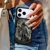 La Carte de Tarot de l'Ermite Faucheuse Étui de Téléphone Pour iPhone 17 Air 14 15 13 12 Max Coque Pour Apple 16e 11 Pro Max Plus Coque