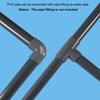 Uxcell Hart-PVC-Rundrohr, 36 mm Innendurchmesser x 40 mm Außendurchmesser, 650 mm, Blau, für Wasserleitungen, Bastelarbeiten und Kabelschläuche