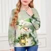 Christmas Day Sweatshirts For Children Boys And Girls Knit Sweater Cute Shirt Fall Crewneck Pullover Tops