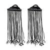 12/24/36 Pcs Black Nylon Cord Glasses Lanyard Eyeglass Holder Sunglass Eyewear Reading Glasses Neck String Strap