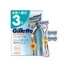 Gillette Electric Razor, Body, 3 Replacement Blades, Razor, Men's, Sensitive Skin, Skin Guard